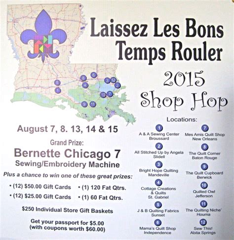 Bright Hopes Quilting August Heat Laissez Les Bons Temps Rouler