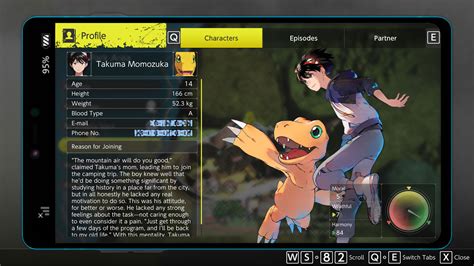 Takuma Momozuka Character Digimon Survive Wiki Grindosaur