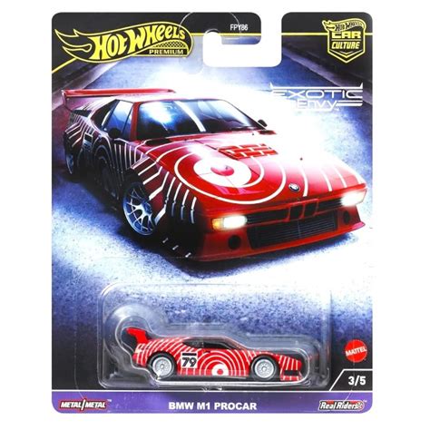 HOT WHEELS EXOTIC ENVY BMW M1 PROCAR 3 5 HKC79