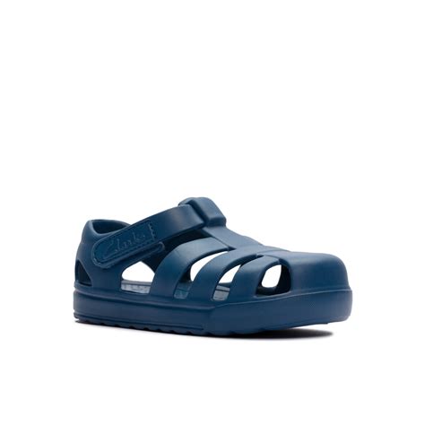 Clarks Move Kind K Blue Sandals Gibbs Shoes