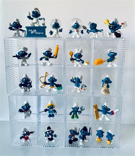 Vintage Peyo Smurfs at Work - Etsy