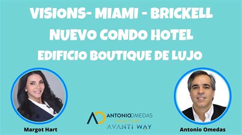 Visions Miami Brickell Nuevo Condo Hotel Edificio Boutique De Lujo