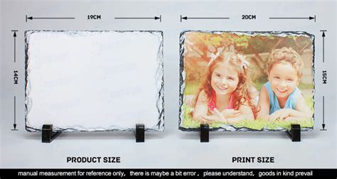 Sublimation Rock Slate Photo Frame