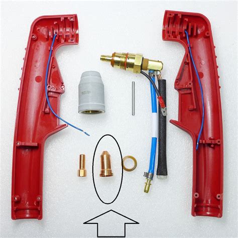 Pieces Fit Fubag P Plasma Cutting Torch Consumables Pt