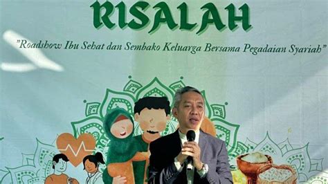 Rayakan Milad Pegadaian Syariah Gelar Roadshow Ibu Ibu Sehat Tribun