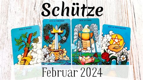 SCHÜTZE Februar 2024 Schöne Zeiten erwarten Dich Etwas ist sehr