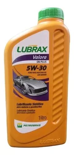 Lubrax Valora 5w30 Sintético 1 Litro MercadoLivre