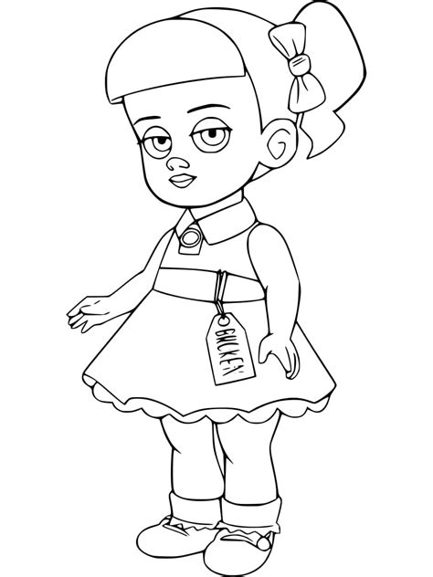 Gabby Gabby Toy Story 4 coloring page - Download, Print or Color Online ...