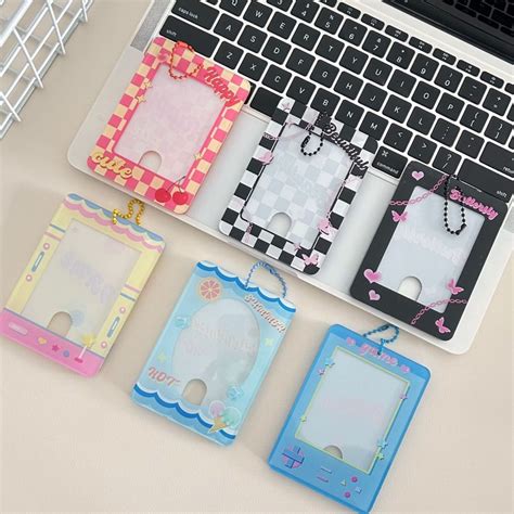 Gami Photocard Holder Kpop Transparent Clear Acrylic Id Card Acrylic