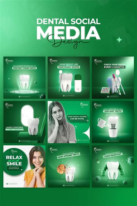 Dental Social Media Post Design In Dental Social Media Social