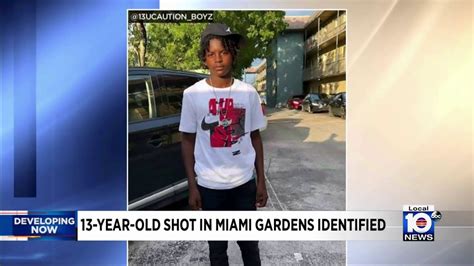 13 Year Old Shot In Miami Gardens Identified YouTube