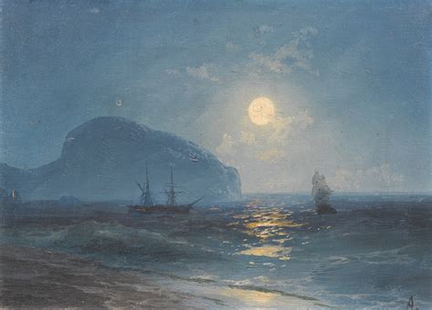 Moonlight By Ivan Konstantinovich Aivazovsky Artvee