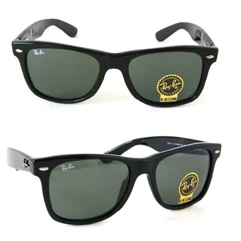 Óculos De Sol Ray Ban Wayfarer Rb2140 Preto Fosco Masculino R 129 90