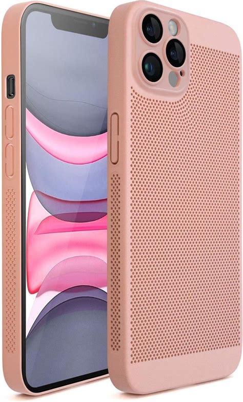 Moozy Ventiguard Etui Na Telefon Do Iphonea 12 Pro Pastelowy Róż 6 1