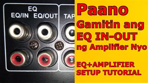 How To Connect Car Equalizer To Amplifier Diagram How To Wir