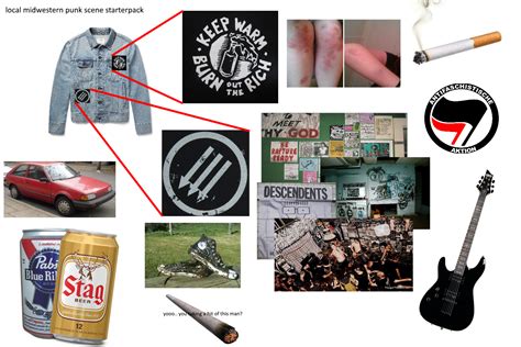 Your Local Midwestern Punk Scene Starterpack Rstarterpacks