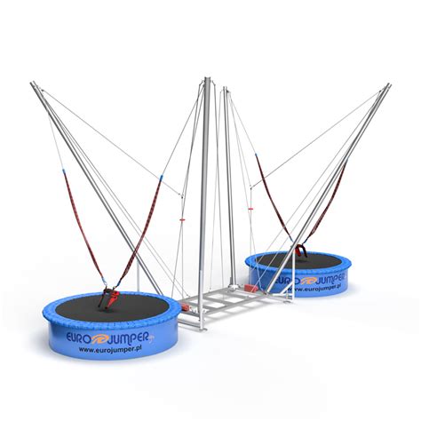 2in1 Eurojumper Standard Bungee Trampoline Eurobungy Eurobungee