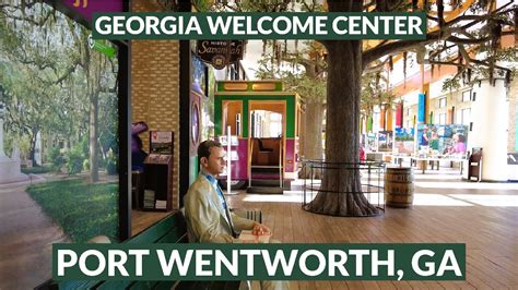 Georgia Welcome Center Port Wentworth Georgia YouTube