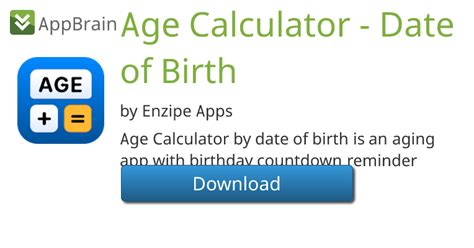 Age Calculator Date Of Birth Free Apk Download For Android