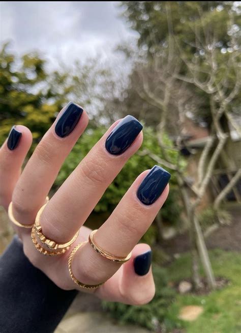 Top 25 Best Navy Blue Nail Design Ideas 2022 Updated Artofit