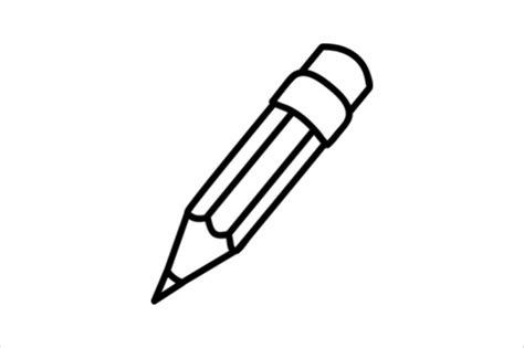 Download High Quality pencil clipart black and white cute Transparent PNG Images - Art Prim clip ...