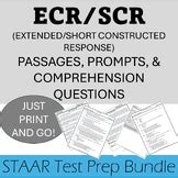 SCR Short Constructed Response Passages Prompts And Comprehension