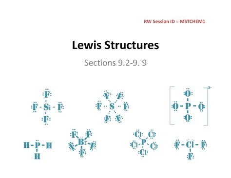 06 Lewis Structures A Lecture About The Lewis Structure Lewis