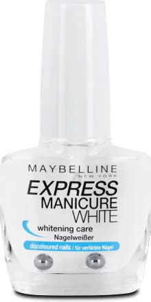 Maybelline New York Nagelaufheller Express Manicure White 10 Ml Dm