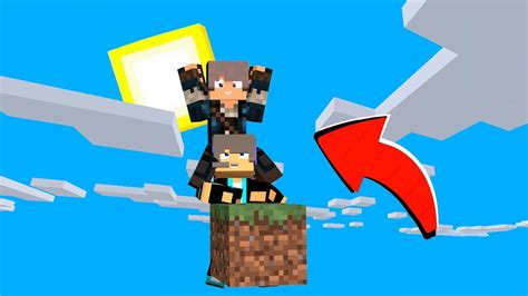 Skyblock 01 Sobrevivendo Em Um Bloco Youtube