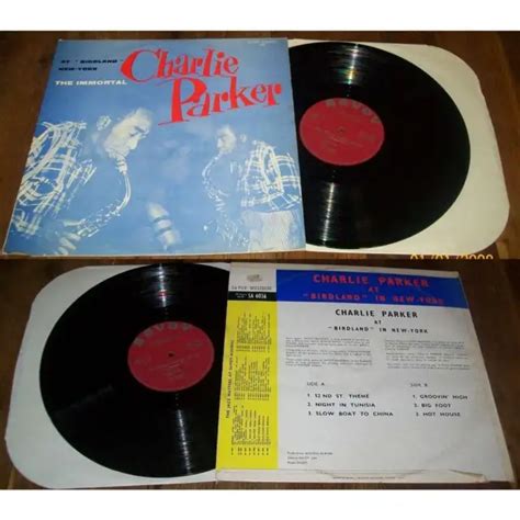 Charlie Parker The Immortal At Birdland New York Lp French Press