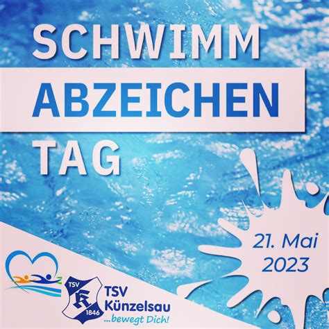 Schwimmabzeichentag Tsv Kuenzelsaus Webseite