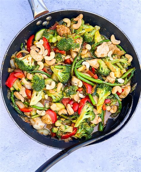 Chicken Cashew Nut Stir Fry