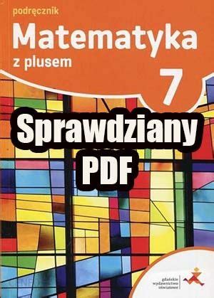 Matematyka Z Plusem Klasa Sprawdziany Pdf Testy System