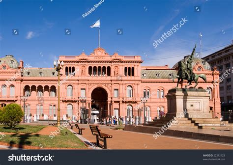 Casa Rosada Pink House Presidential Palace Stock Photo 22312123