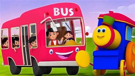 Roues Sur Le Bus Comptines Pour Enfants Et Dessin Anim Par Bob Le