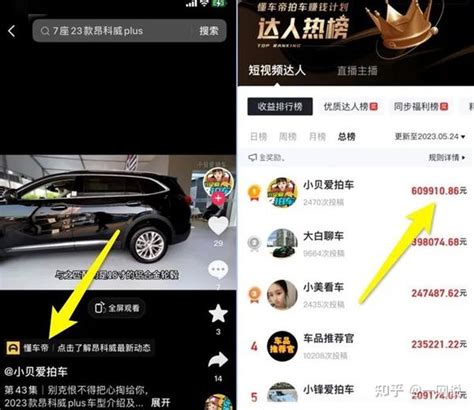 抖音懂车帝拍车赚钱计划，简单搬运，月入6位数 知乎