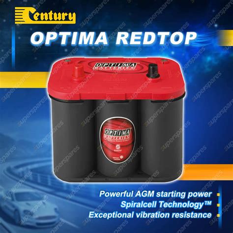 Century Redtop Optima Battery For Chevrolet Silverado 1500 53l 2003 2007 Century Batteries