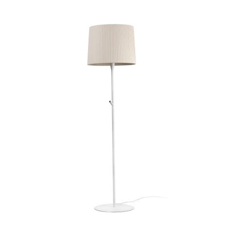 Juvi Iluminación Lampara de pie Samba blanco beige Faro