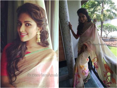 Amana Paul In Onam Saree Onam Saree Sarees Easy Hairstyles Indian