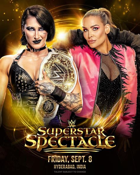 Rhea Ripley Will Defend Her Womens World Championship Against Natalya At Wwe Superstar