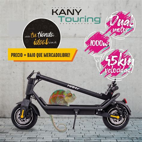 Kany T10 Touring Monopatin Eléctrico 1000w Dual 45km Tu Tienda Ideal