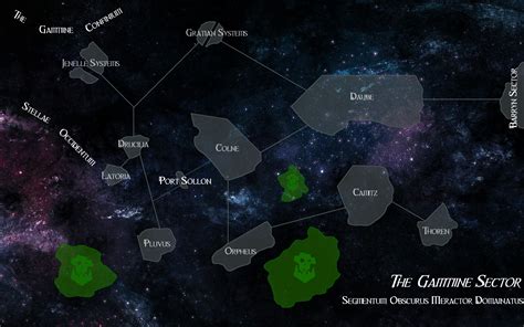 40k Sector Map Mapmaking