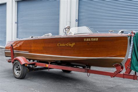 Chris Craft Deluxe Runabout For Sale On Bat Auctions Closed On