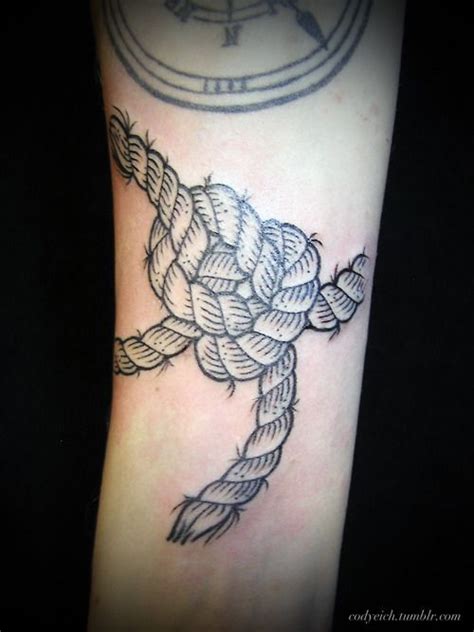 39 Best Rope Tattoo Designs Images On Pinterest Rope Tattoo Knot Tattoo And Rope Knots