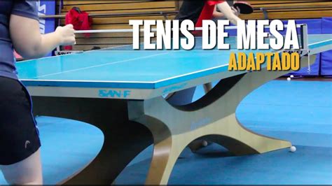 Explorá el TENIS DE MESA adaptado YouTube