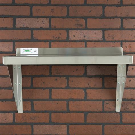 Regency Gauge Stainless Steel X Heavy Duty Wall Shelf