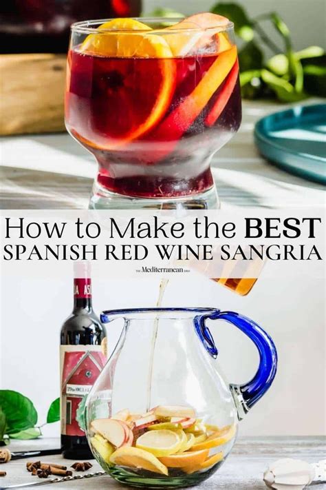 How To Make The Best Spanish Red Wine Sangria