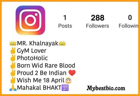 Best Instagram Bio In Hindi Copy Paste Mybestbio