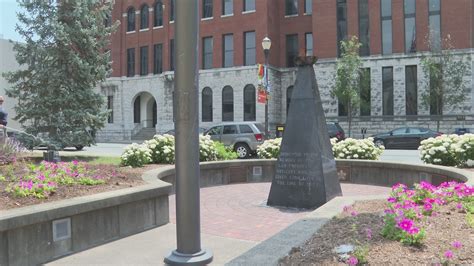 After Vandalism Officials Decide Not To Move Police Memorial