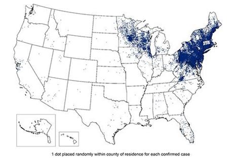 Lyme Disease Map Usa - Pregnant Center Informations